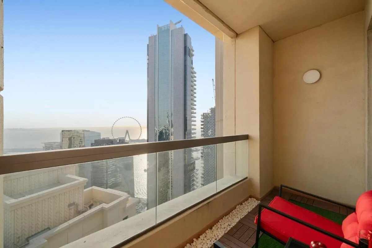 Apartment Bluewater Vista Beach Residence Jbr - 2 Bedroom, Free Parking Dubai